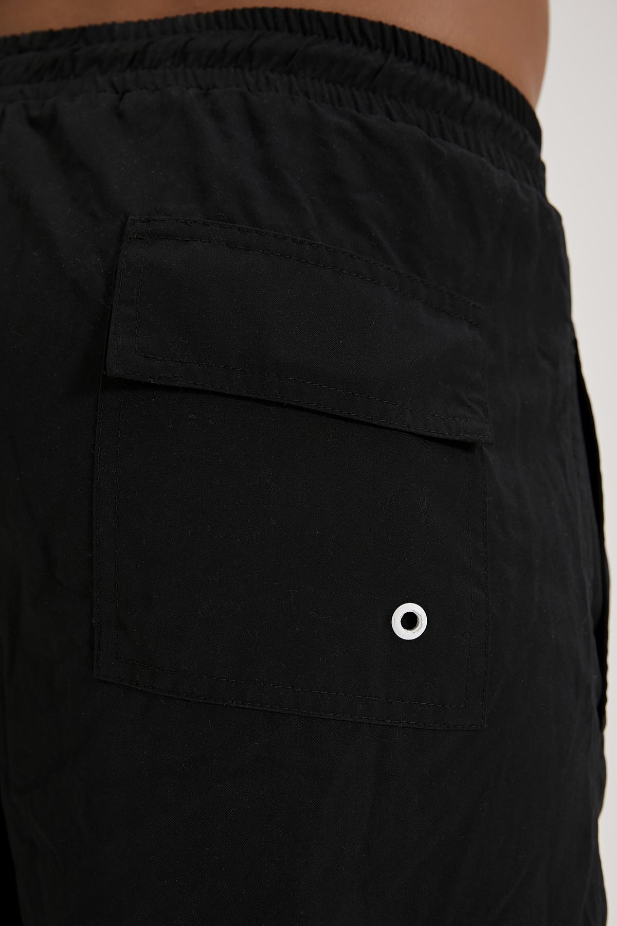 Anton Siyah Erkek Deniz Şortu