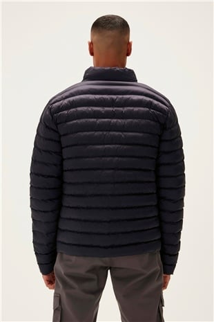 Archer Navy Blue Mens Puffer Coat