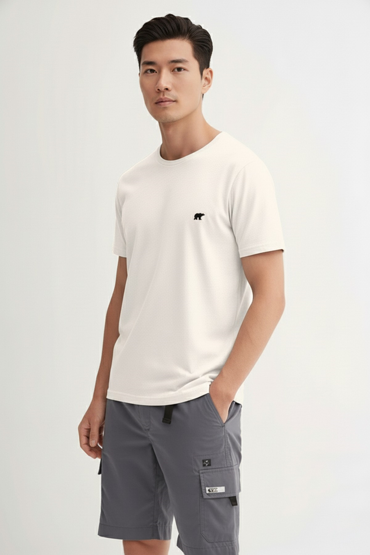 Flam Urbanıst Beyaz Basic Erkek Tişört