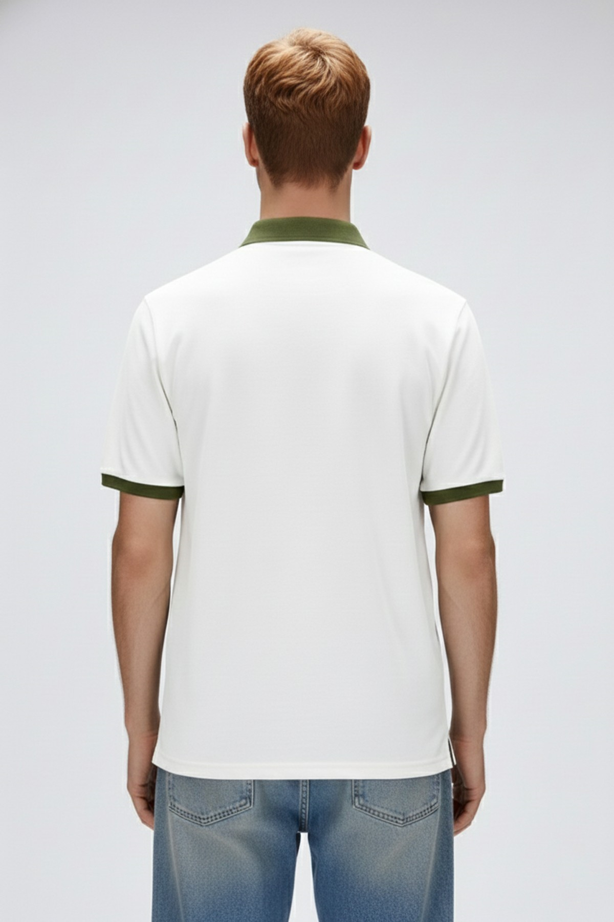 AWAKE POLO NECK T-SHIRT PRINTED POLO BEYAZ  MAN T-SHIRT AWAKE POLO NECK T-SHIRTAWAKE POLO NECK T-SHIRT