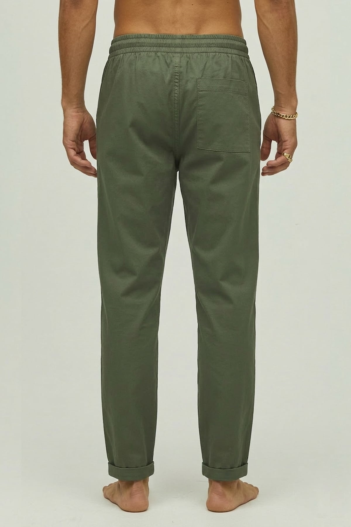 Vouvant Pant Haki Kargo Cepli Erkek Pantolon