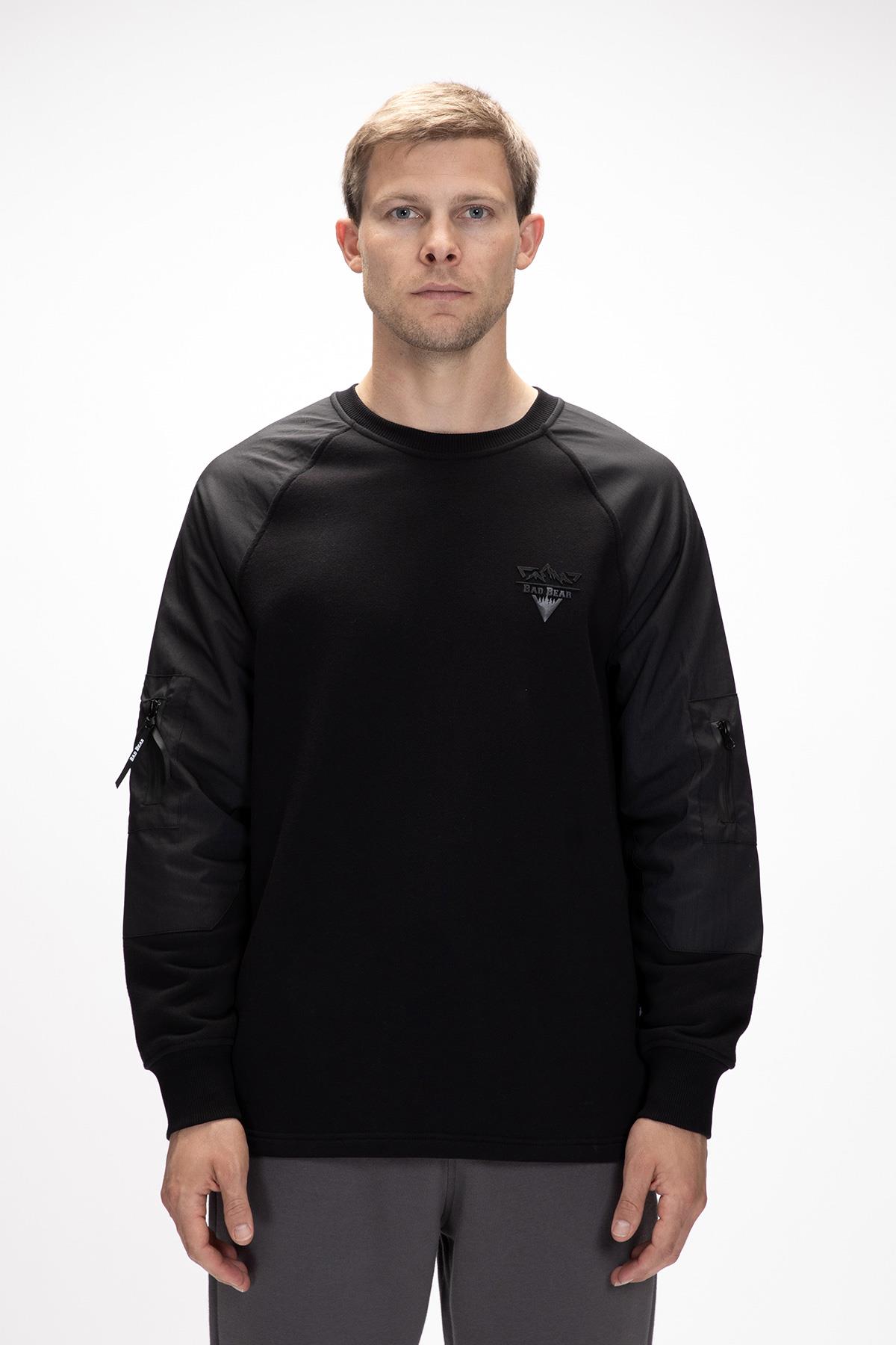 HILL CREWNECK CREWNECK SİYAH BELİRTİLMEMİŞ MAN SWEATSHIRT HILL CREWNECKHILL CREWNECK