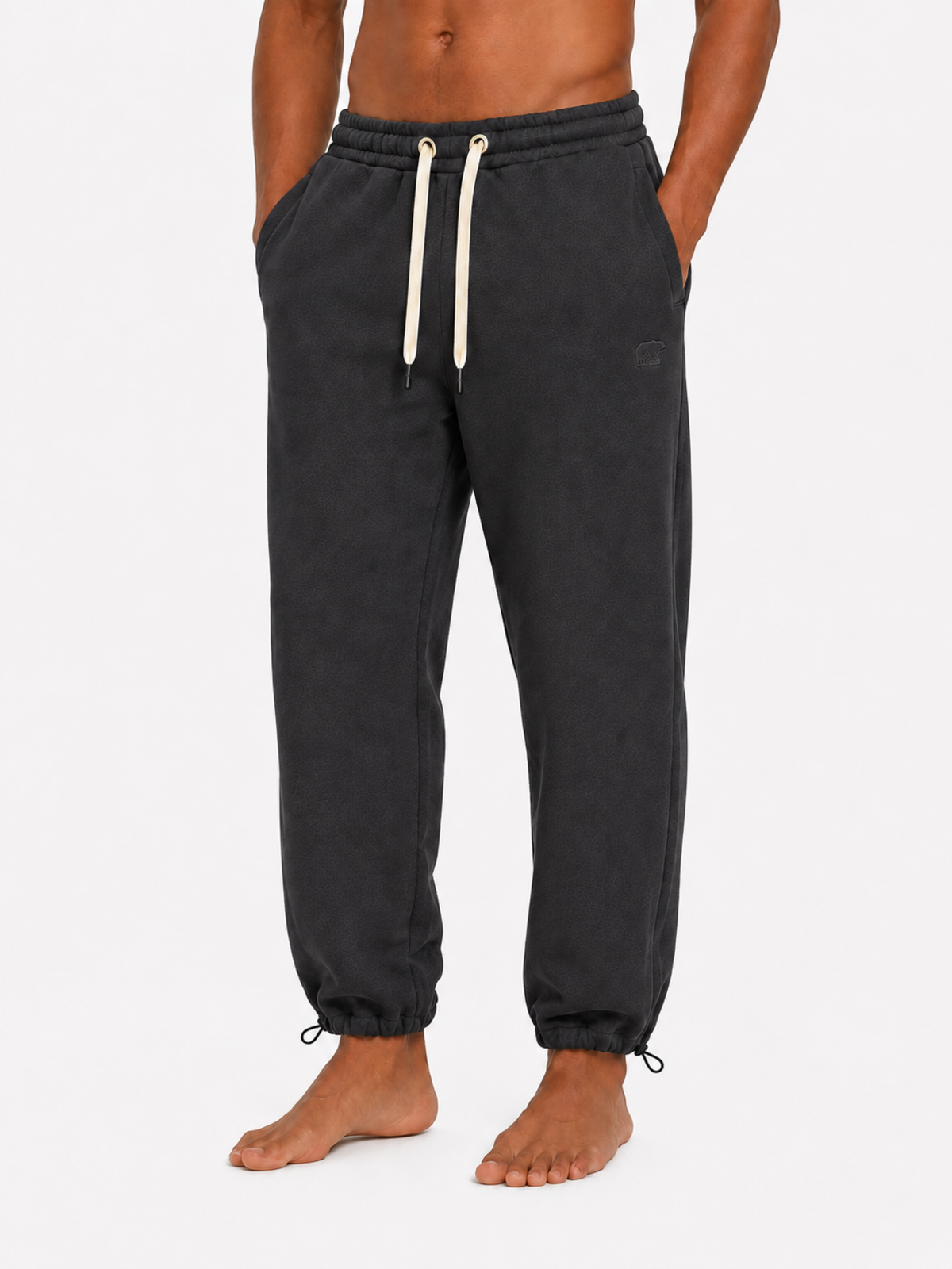 Outlands Asfalt Paçası Lastikli Basic Erkek Sweatpants