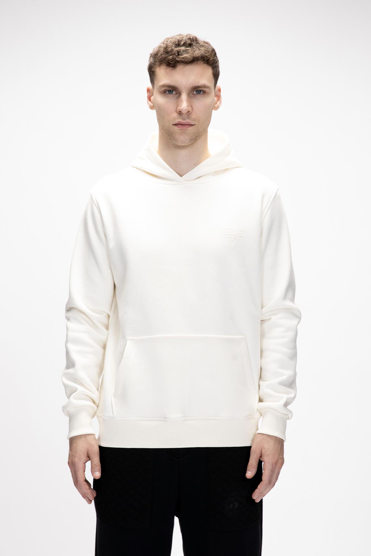 Lake Marshmallow Kapüşonlu Erkek Sweatshirt
