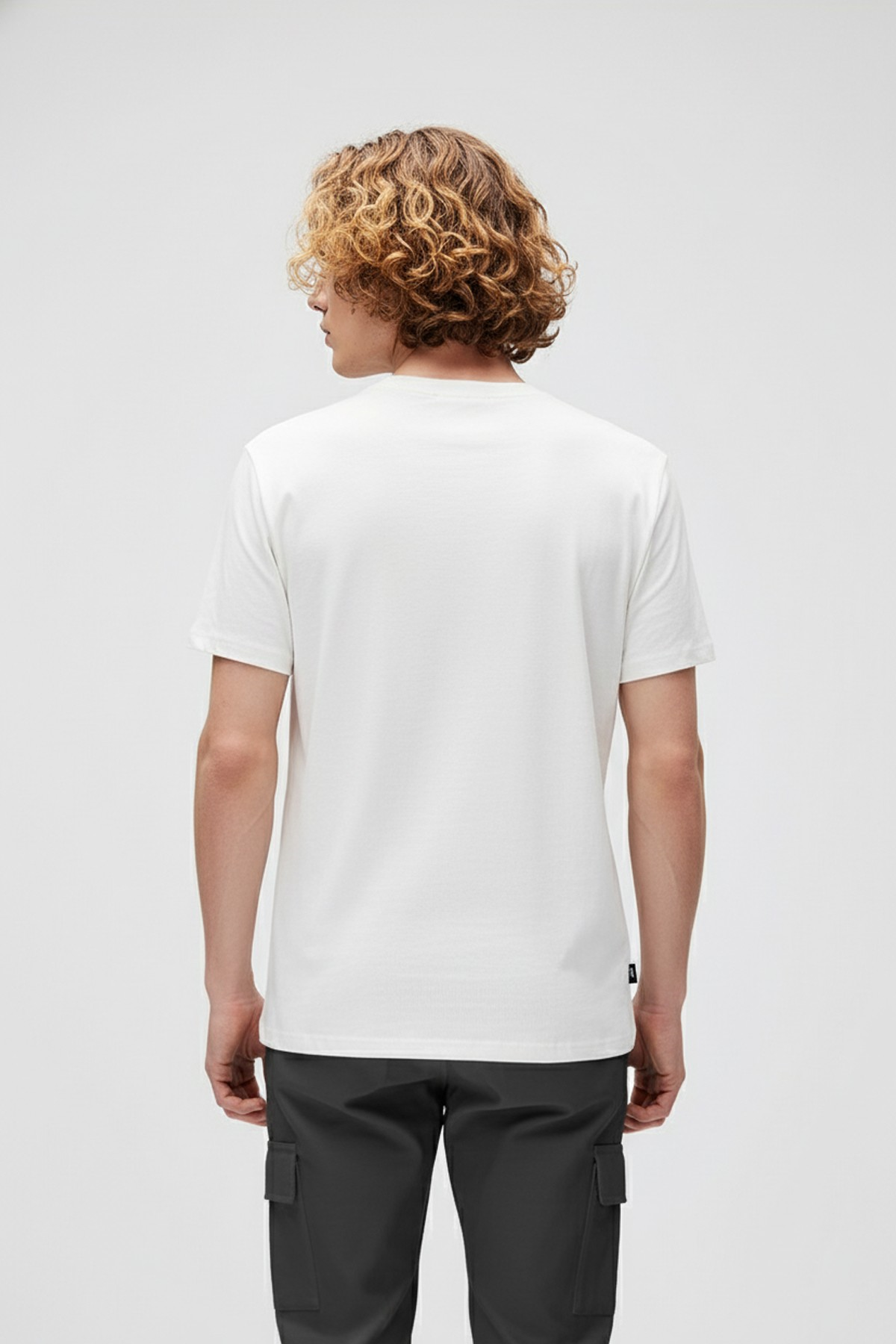 BOOM T-SHIRT PRINTED T-SHIRT BEYAZ  MAN T-SHIRT BOOM T-SHIRTBOOM T-SHIRT