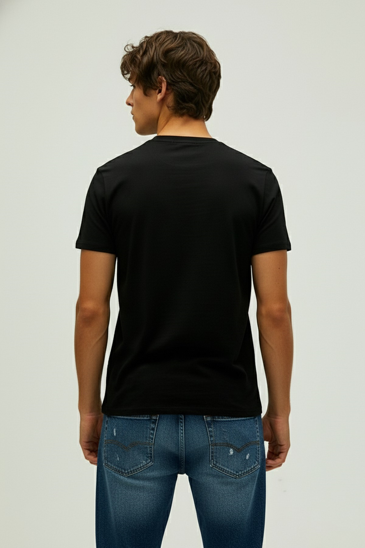 COLLECTIVE T-SHIRT PRINTED T-SHIRT SİYAH  MAN T-SHIRT COLLECTIVE T-SHIRTCOLLECTIVE T-SHIRT