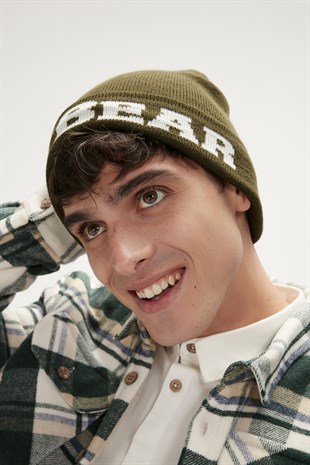 Brand Haki Yeşil Bere