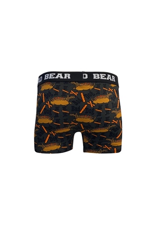 Bad Dog Antrasit Desenli Erkek Boxer