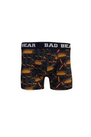 Bad Dog Antrasit Desenli Erkek Boxer