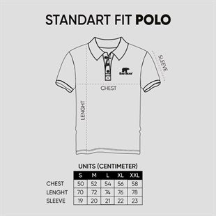 Stark Bordo Polo Yaka Erkek T-Shirt