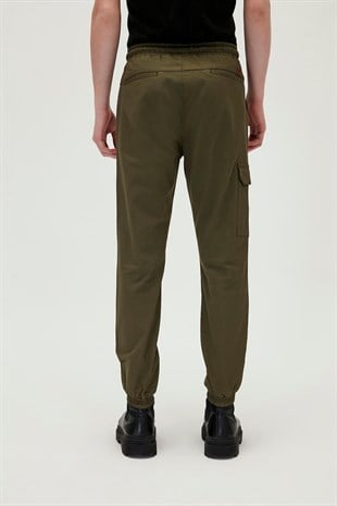 Boston Pants Haki Yeşil Erkek Pantolon Eşofman Altı
