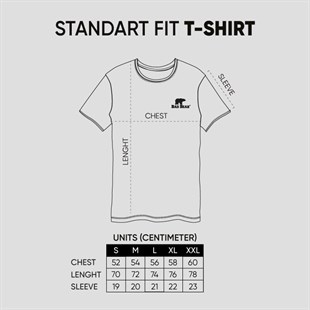 Bear Tee T-Shirt Haki Yeşil Logo Baskılı Erkek Tişört 