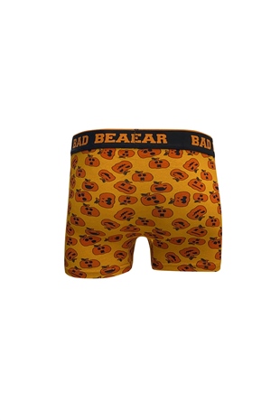 Pumpkin Hardal Balkabağı Desenli Erkek Boxer