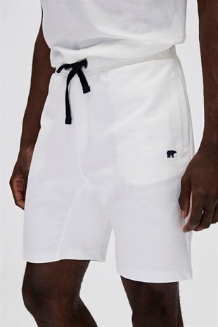 Holmer SweatShorts Off-White Beyaz Erkek Şort