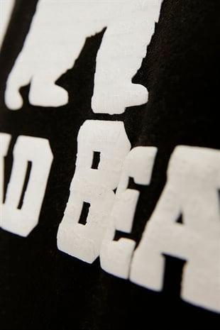 Logo Crewneck Black Mens Sweatshirt