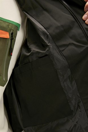 Pathfinder Coat Siyah Erkek Mont