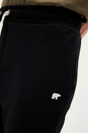 Holmer SweatShorts Siyah Erkek Şort