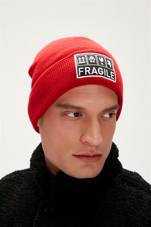 Fragile Crimson Red Kırmızı Bere