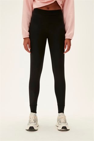 Lucca Black Womens Tights