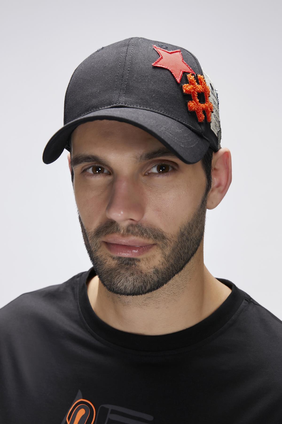 BAD BEAR PATCH CAP BASIC CAP NIGHT  UNISEX CAP BAD BEAR PATCH CAPBAD BEAR PATCH CAP