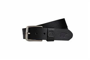 Point Belt Siyah Deri Erkek Kemer