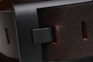 Razor Leather Belt Brown