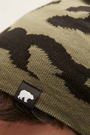 Camo Simple II Forest Yeşil Kamuflaj Bere