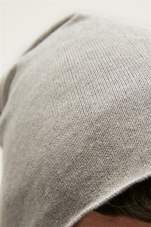 Simple II Gray Melange Beanie