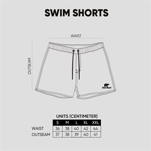 Bad Bear Erkek Mor Şort Skullex Swımshort