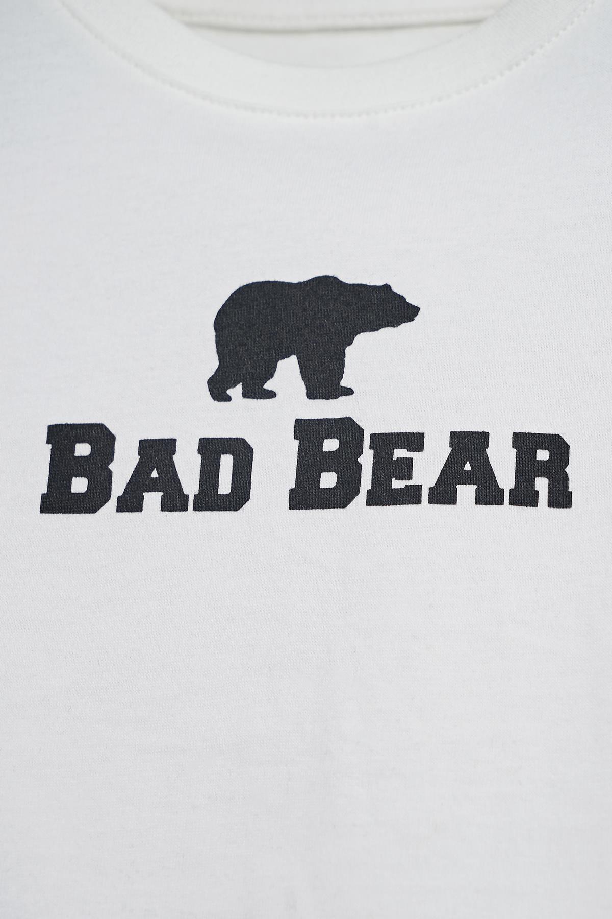 Bad Bear Tee Beyaz Çocuk Sweatshirt