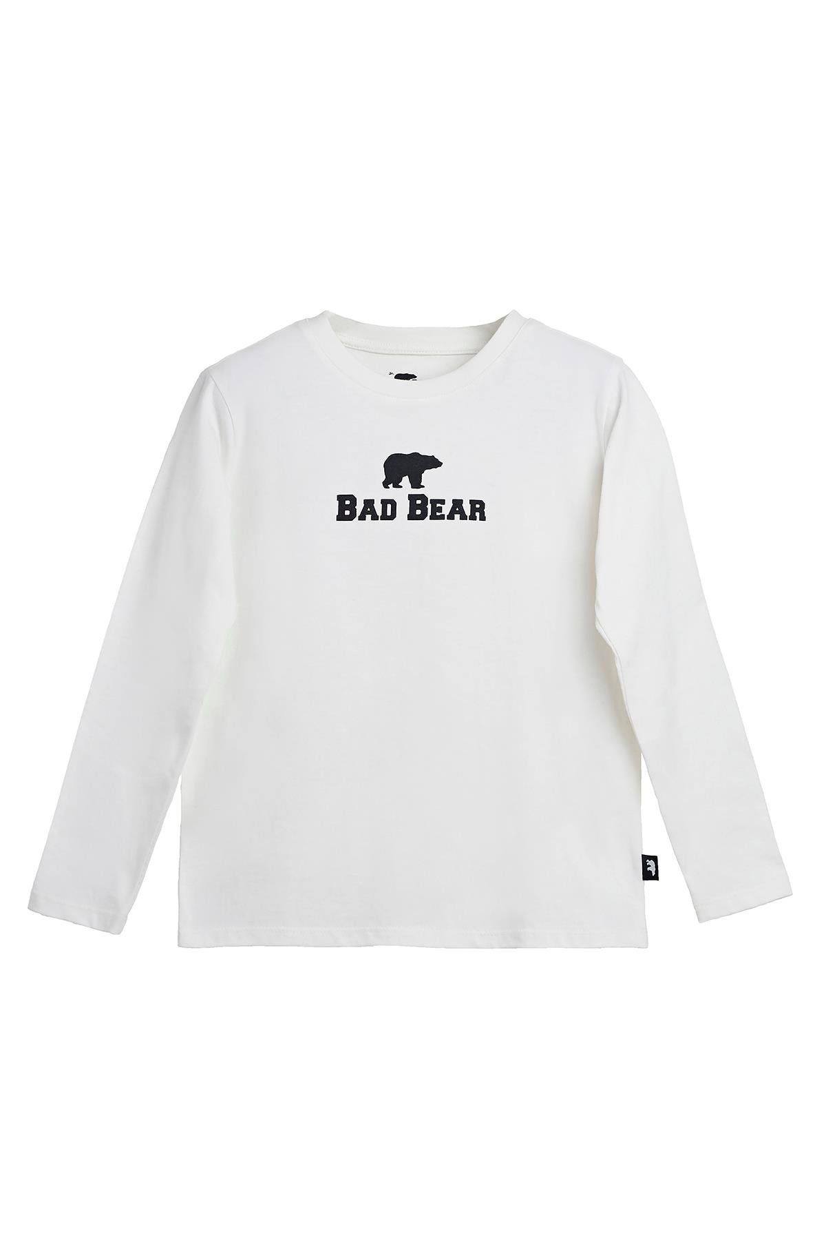 Bad Bear Tee Beyaz Çocuk Sweatshirt