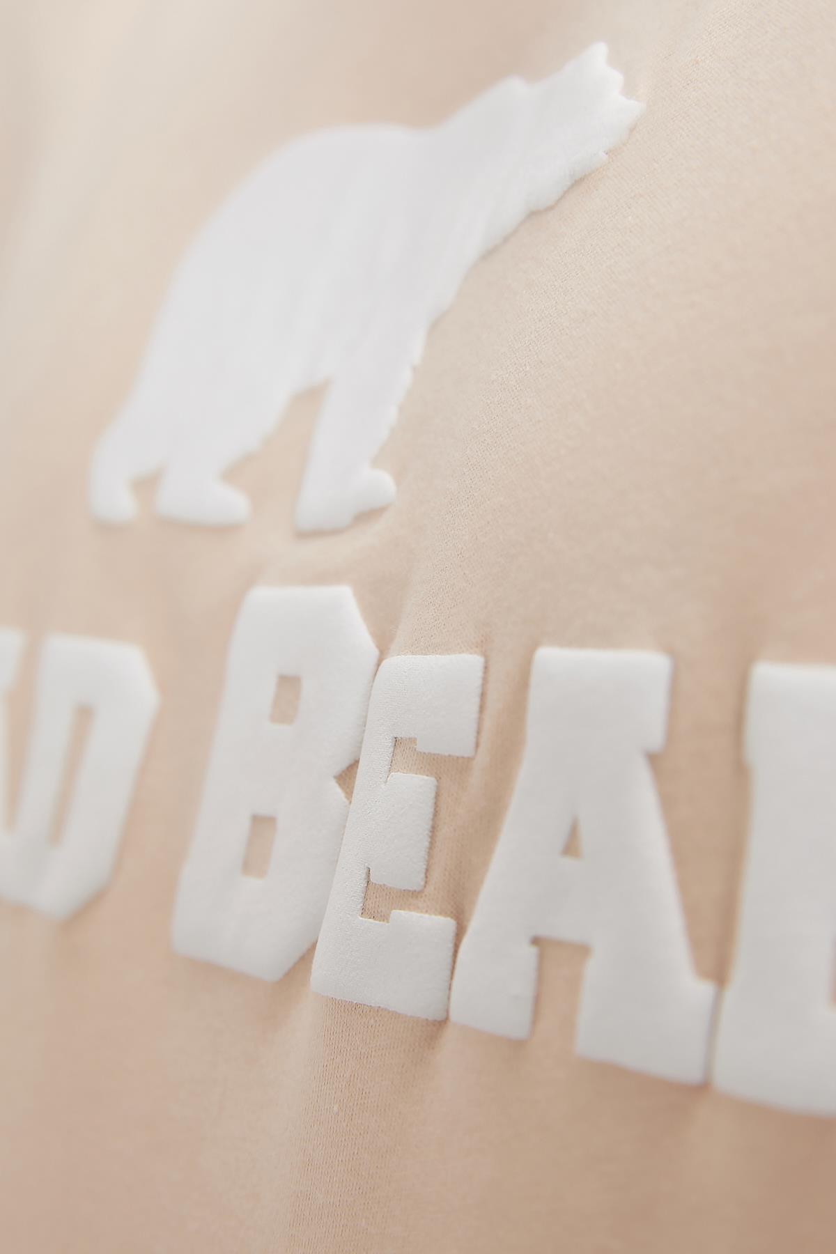 Bad Bear Tee Pembe Logo Baskılı Erkek Tişört