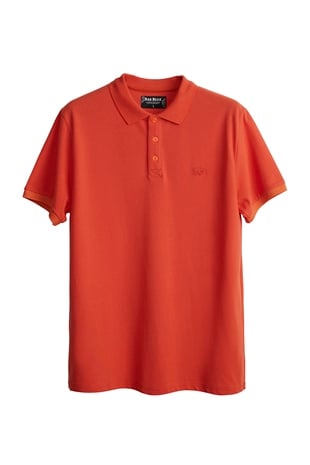Stark Turuncu Polo Yaka Erkek T-Shirt