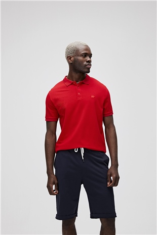 Stark Polo Crimson Red Mens Shirt