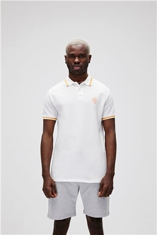 Groove Off-White Beyaz Polo Yaka Erkek T-Shirt
