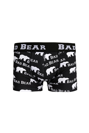 Bear Black Mens Boxers