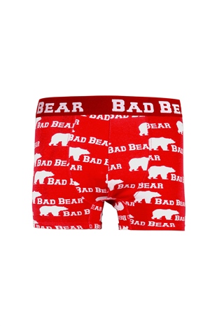 Bear Lava Red Mens Boxers
