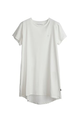 Candice Dress Off-White Beyaz Kadın Elbise T-Shirt