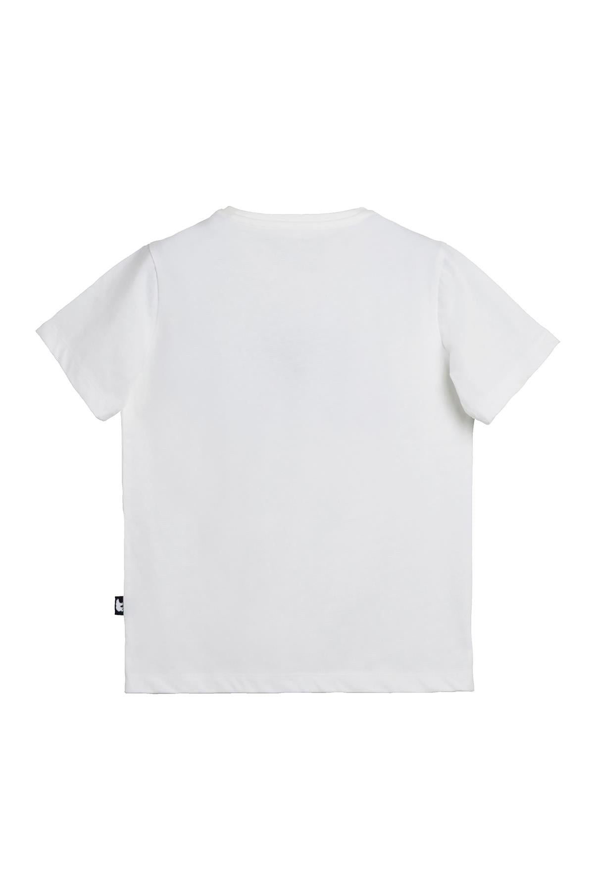 Bear Tee Kids Off-White Beyaz T-Shirt Çocuk Tişört
