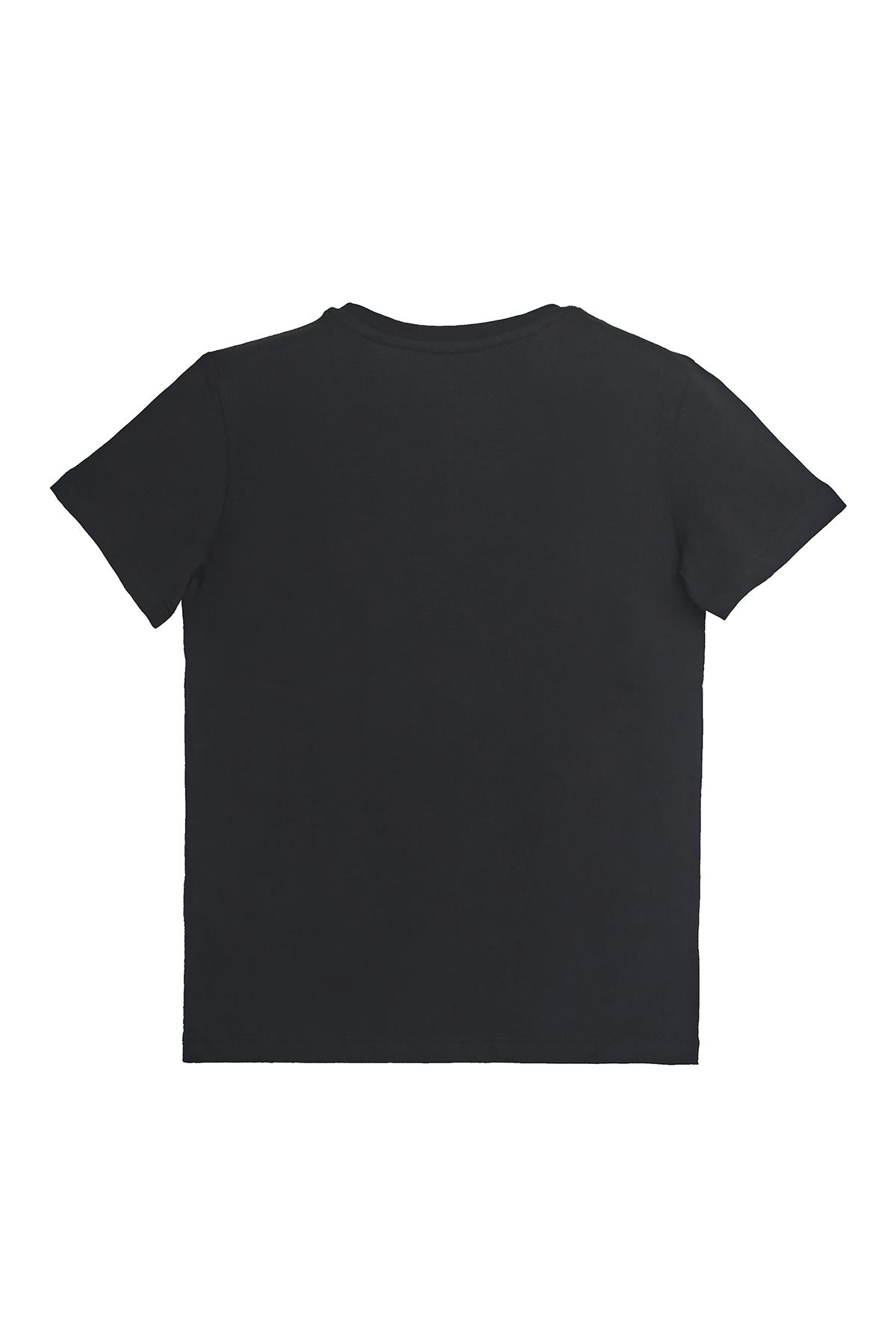 Bear Tee Kids Siyah T-Shirt Çocuk Tişört