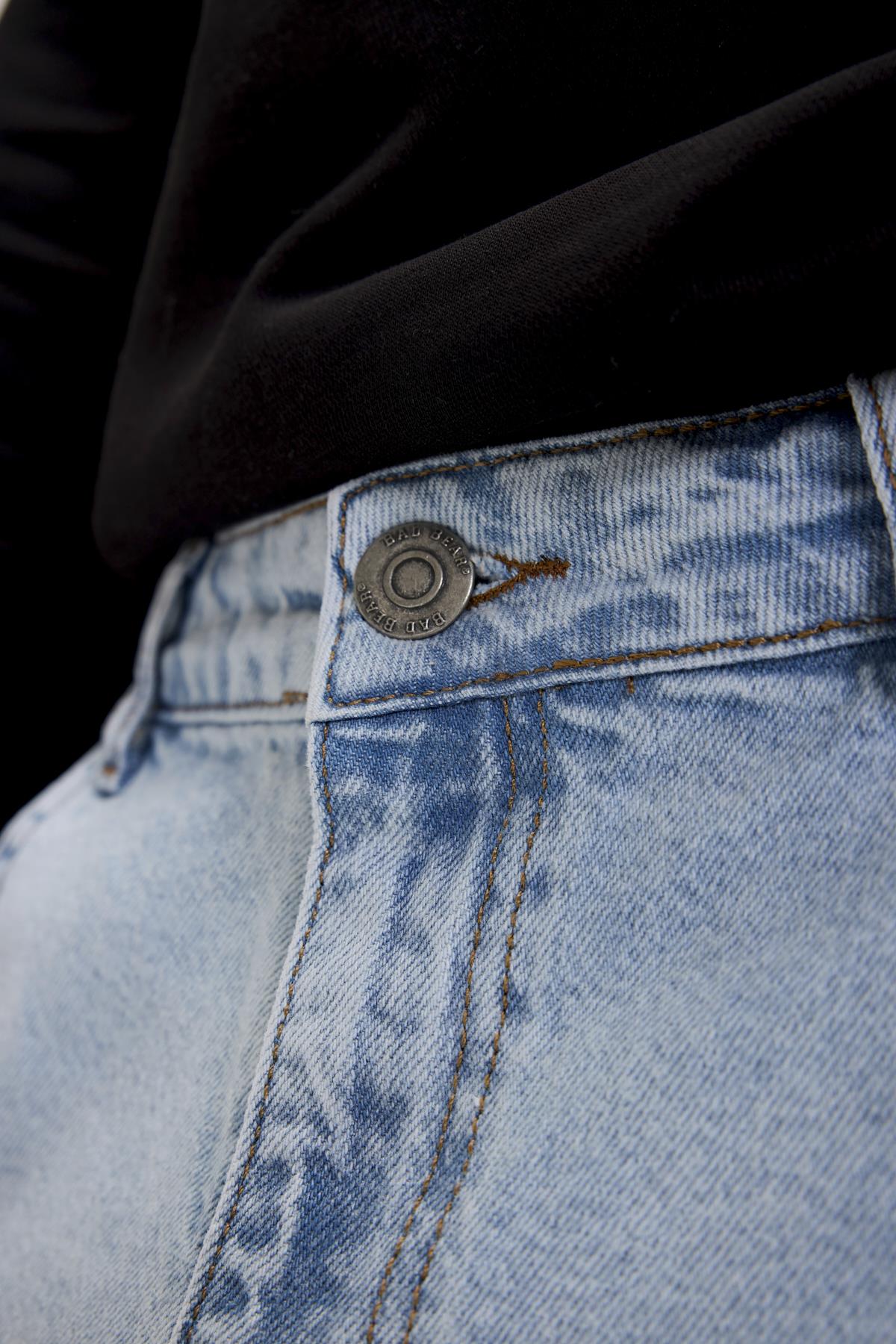 Becao Jeans Buz Mavi Erkek Denim Pantolon