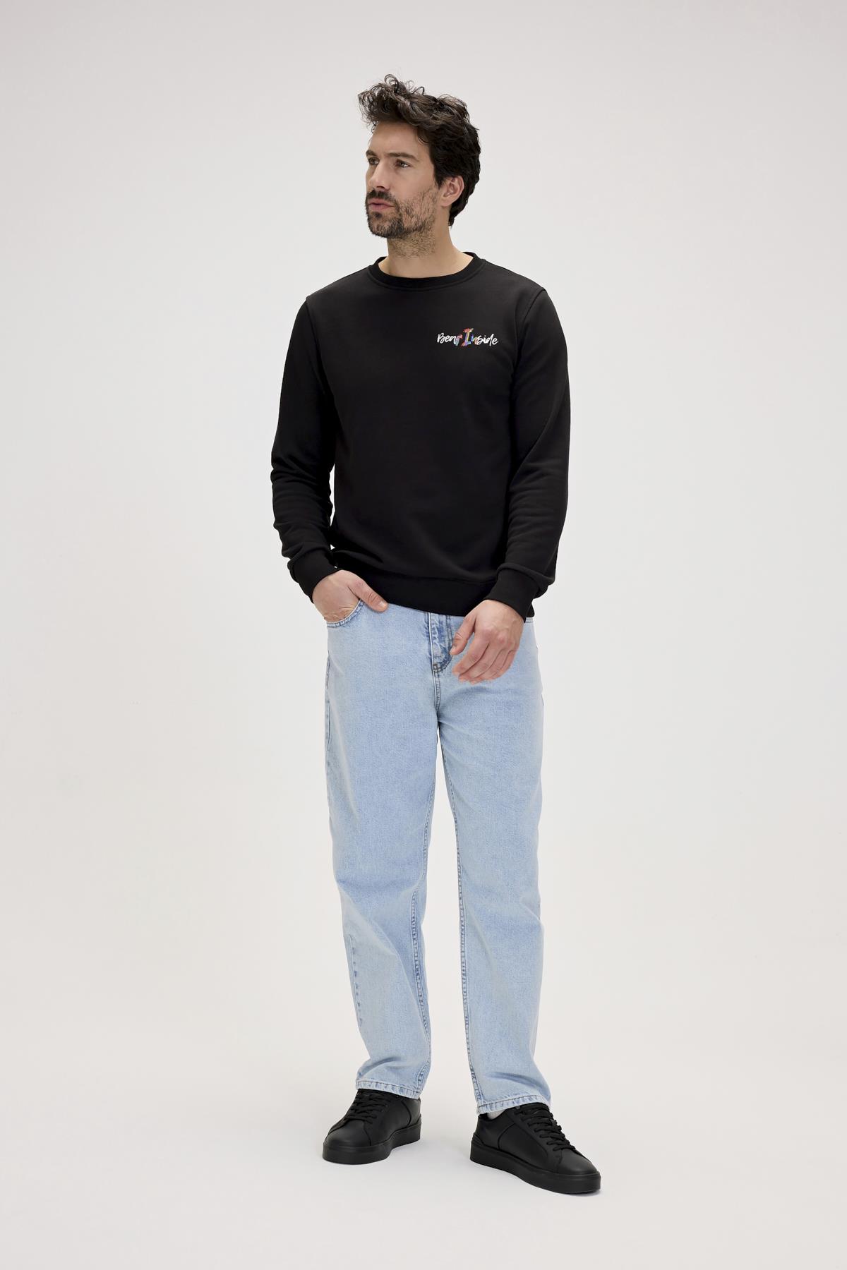 Becao Jeans Buz Mavi Erkek Denim Pantolon