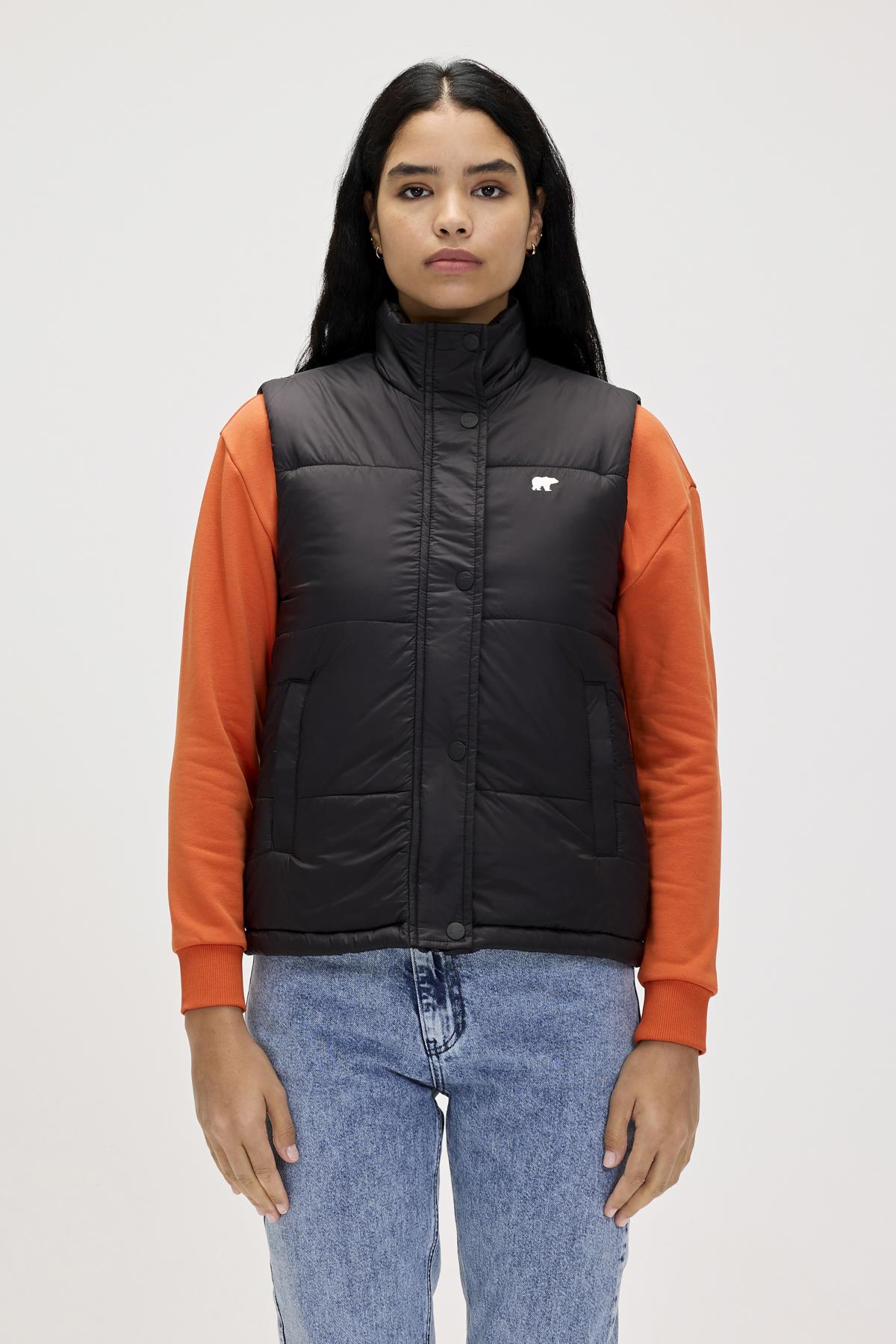 Bianca Siyah Kadın Yelek