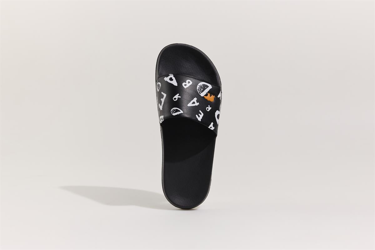 Bling Siyah Erkek Terlik