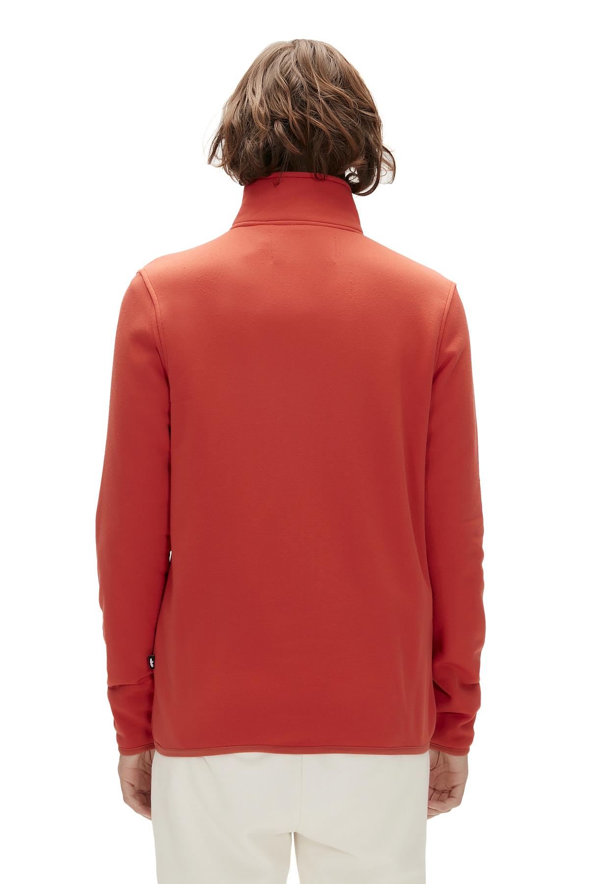 Bowie Full-Zip Ginger Tarçın  Fermuarlı Erkek Polar Sweatshirt