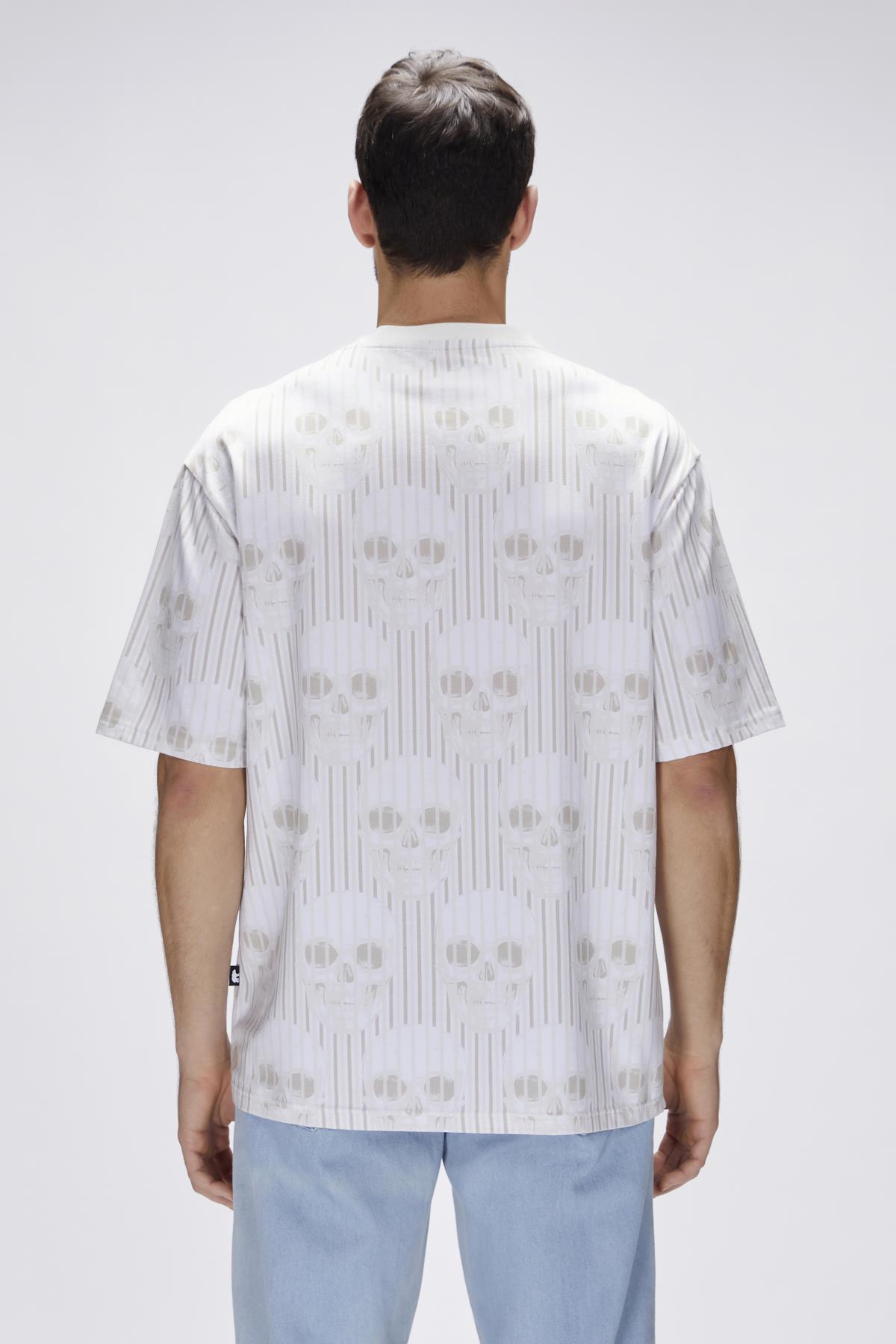 Breet Off-White Mens Oversize T-Shirt