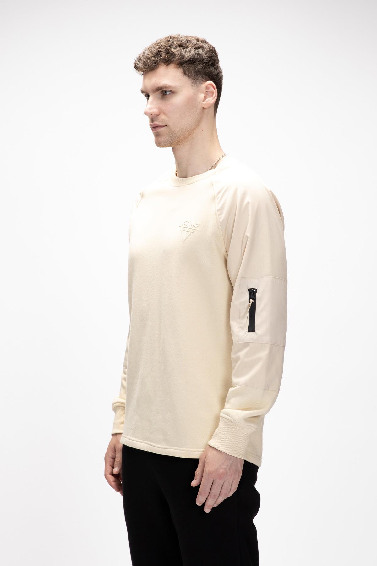 HILL CREWNECK CREWNECK BEJ BELİRTİLMEMİŞ MAN SWEATSHIRT HILL CREWNECKHILL CREWNECK