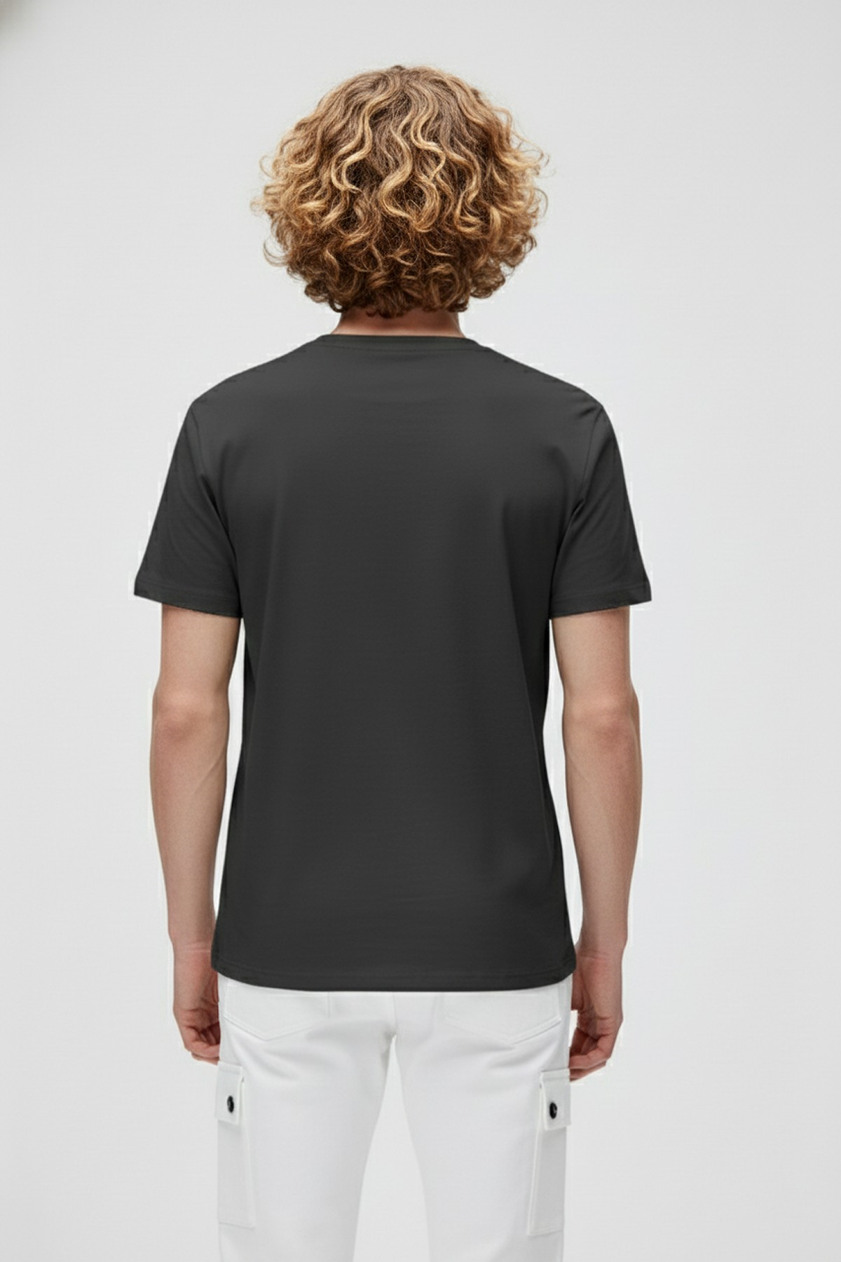 REBORN T-SHIRT PRINTED T-SHIRT ANTRASİT  MAN T-SHIRT REBORN T-SHIRTREBORN T-SHIRT