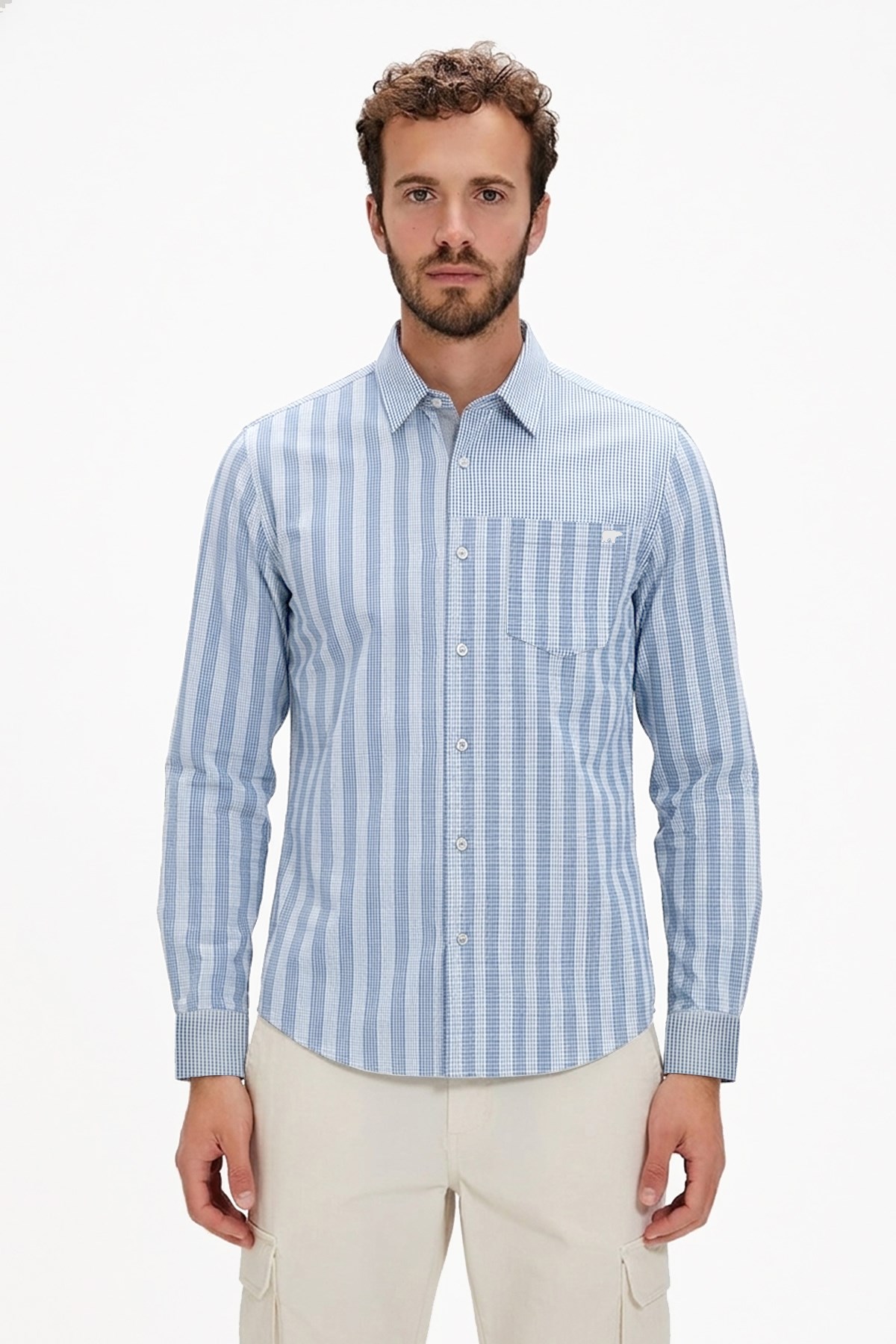 Essentıal Lacivert Erkek Gömlek