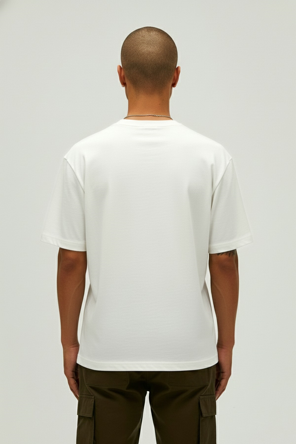 BAD PINK T-SHIRT PRINTED T-SHIRT BEYAZ  MAN T-SHIRT BAD PINK T-SHIRTBAD PINK T-SHIRT